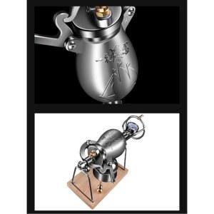 미니 뻥튀기기계 스테인리스 소형 328ml 릴리프밸브 상품 330ml 캠핑 세트 메이커