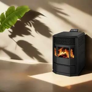 실내 캠핑 화목난로 펠릿 히터 난방 장작난로 벽난로 겨울 가정용