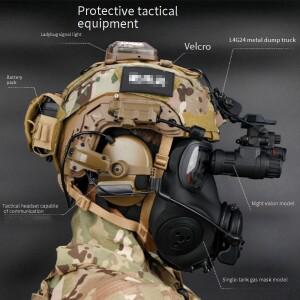 호환 FM53 가스 마스크 야외 에어소프트 헬멧 전술 세트