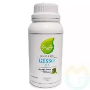 굿마켓 도배 젯소 백색 1L 수용성페인트 유화표면처리제 수성프라이머 셀프페인트 목재탄닌방지기