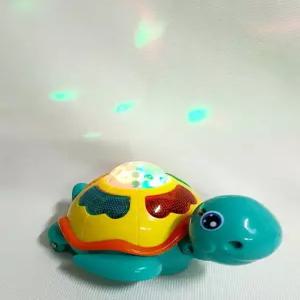 [마크라쏭]신나는 멜로디 거북이 장애물 만나면 전환되는 LED 어린이집 유치원 장난