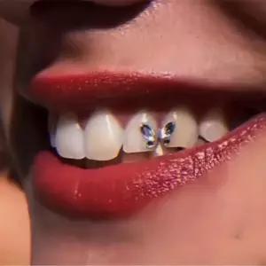 BYNEAR 의치 이빨 부분틀니 임시 붙이는 만들기