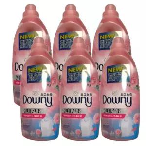 다우니 초고농축 섬유유연제 플로럴 블로썸 1.05L 6개