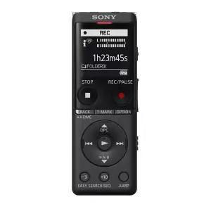 [소니공식스토어]  SONY ICD-UX570 블랙 휴대용 보이스 레코더 강의용 녹음기 고성능 방송용 유튜브 마이크_