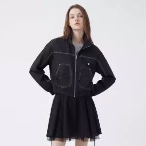 [롯데백화점]에고이스트 [전략] 밑단 밴딩 아웃포켓 점퍼 ES2TZ302