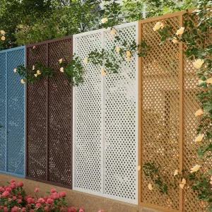 펜스 방부목 야외 가로 로드리 목재 파티션 조경