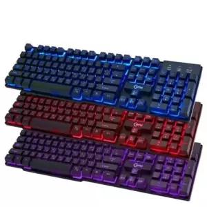 3색 LED 백라이트 게이밍 키보드 / 19키 동시입력