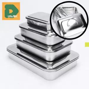 스텐용 트레이 위생적인 다용도 타투용 소독함 병원용 미용실 304 수납함 스테인리스 소독쟁반 받침대