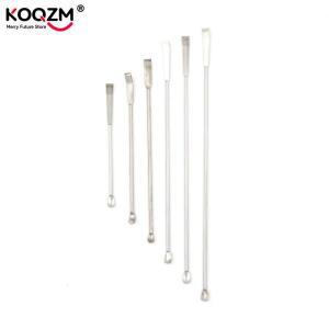 스테인레스 스틸 약용 스푼 주걱 삽 헤드 실험, 약국 실험실 교육용, 10cm-22cm