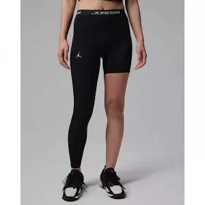 NIKE 조던 스포츠 여성 하이라이즈 싱글 레그 농구 레깅스오른쪽 - 블랙화이트 IO4443-010 1900456