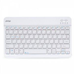 액센 블루투스키보드 플레이고 무선 저소음 휴대용 파스텔 블루투스 슬림 키보드 (화이트) 무선키보드
