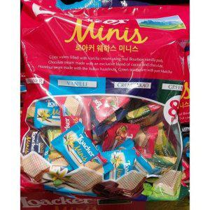 LOACKER 미니 웨하스 믹스800g 과자 간식 가공식품