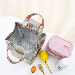 가방 아동 보냉 점심 보온 도시락 캠핑 접이식