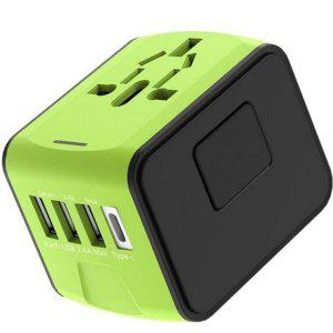 여행용 멀티 해외 충전 어댑터 미국 플러그 해외용