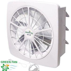 저소음 산업용 공장 배기 셔터식 환풍기 환기팬 강력 30cm