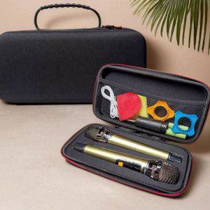 케이스 보관함 마이크 파우치 스펀지 가방 휴대용