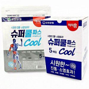 진통 무릎 대형 시원한 쿨파스 붙이는 관절통 소염