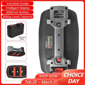 산업용 등급 대형 전기 진공 흡입 컵 200Kg 부하 휴대용 핸드 헬드 유리 화강암 타일 목재 리프터 도구 2000mAh