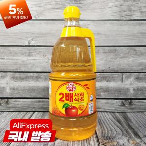 오뚜기 2배 사과식초 1.8L