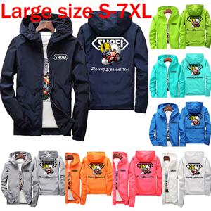 2025 신상 고품질 남성 방풍 재킷, 산악 및 자전거 후드가 있는 대형 방수 재킷, 봄/가을용