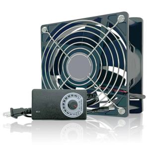 DIY 냉각 환기 배기 프로젝트를 위한 고속 축 머핀 팬 110V 120V AC 120mm x 38mm 듀얼 볼