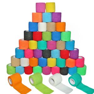 신제품 핫 엘라스틱 밴디지 엘라스토플라스트 자가 접착 테이프 스포츠 보호 손목 손바닥 손가락 팔 어깨 무릎 발목 애완동물 다리 타투