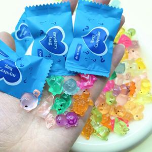 야광 미니 레진 동물 & 버섯 블라인드 백 요정 정원 장식 미니어처 생일 선물 서프라이즈