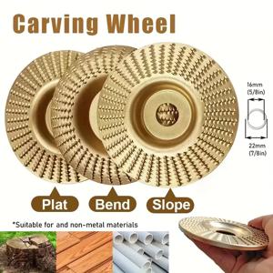 목공 조각 휠 연마 휠 다목적 샌딩 디스크 쉐이핑 도구 연마 디스크 22mm 내경