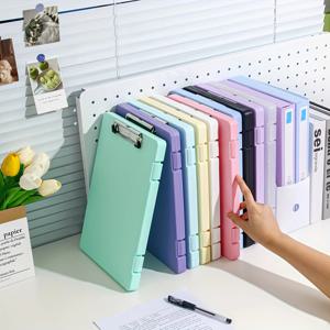A4 다기능 파일 폴더 데스크탑 시험지 정리함 사무실 문서 보드 폴더 보관함 필기 보드, 사무실용