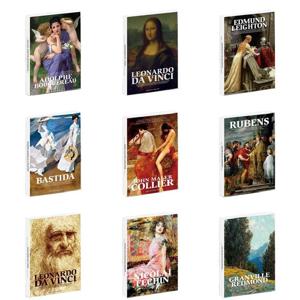 30매/세트 유명 예술가 시리즈 포스터 엽서 아트 인사 카드 유화 소원 카드 DIY 선물 장식 메시지 카드