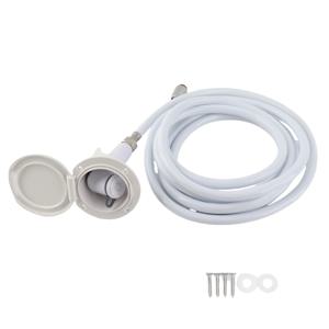 RV 샤워 트리거 헤드와 호스 절수형 야외 RV 샤워 키트 (선박, 요트, 이동식 주택용)