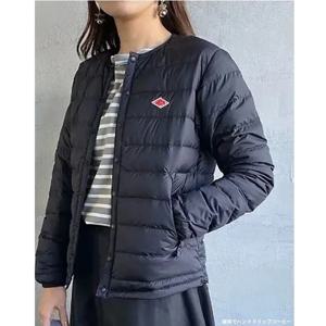 일본산 가볍고 휴대하기 쉬운 솔리드 지퍼 후드 다운 여성 패션 슬림 자켓 아우터웨어 여성용 가을 및 겨울용 따뜻한