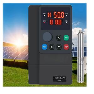 단상 220V 태양광 양수 인버터 220V DC AC 2.2KW 태양광 VFD 가변 주파수 드라이버 제품