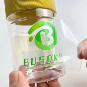 사용자 정의 3d uv 컬러 dtf 인쇄 전송 골드 스티커 개인 실버 로고 크리스탈 자체 접착 라벨 반짝 이는 데칼 방수 DIY