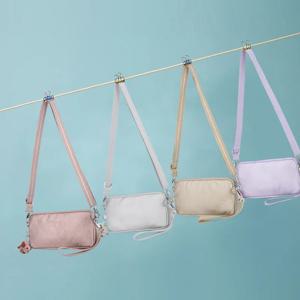 미니 몽키 숄더 크로스백 여성용 핸드백 나일론 천 지갑 동전 지갑 여성용 패셔너블 핸드헬드 백