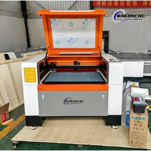 헤비듀티 CO2 레이저 절단 및 조각기 특가 6040 미니 테이블탑 50W 60W 목재 아크릴 고정밀 가공