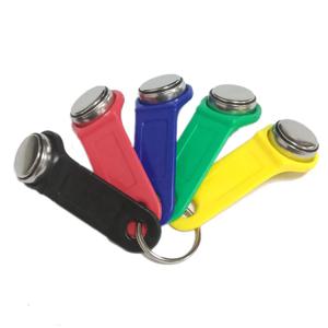 5개 판독 가능한 RFID 터치 메모리 키 TM1990 DS1990 iButton 카피 카드용 달라스 컬러 랜덤