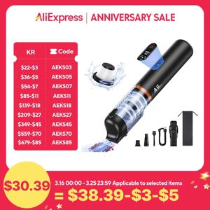 Baseus A5 에어 자동차 진공 청소기, 강력한 무선 청소기, 강력한 흡입력, 휴대용 자동차 청소 가전 제품, 2 in 1