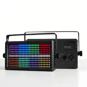 LED 60W 스트로브 조명 RGBW 4in1DJ DMX 무대 효과 라이트 바 가족 파티 디스코