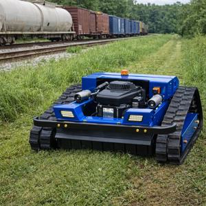 맞춤형 심플 디자인 산업용 잔디깎이 - 4행정 자동 원격 제어 소형 크롤러 상업용 잔디깎이