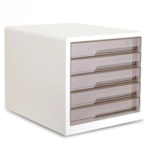 파일 캐비닛 A4 투명 서랍 대용량 사무실 데스크탑 데이터 분류 및 저장