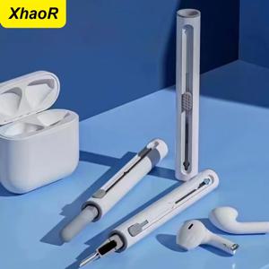클리너 키트 이어폰 Airpods Pro 2 3 4 용 청소 펜 브러시 헤드셋 클리너 이어 버드 Galaxy Buds 3 Xiaomi 용 청소 도구