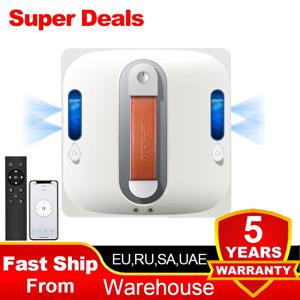 창문 청소 로봇 Liectroux S11, 4방향 물 분사, 가정용 유리·바닥·벽·타일 청소 로봇, 창문용 로봇 청소기, 지능형 내비게이션, 다중 안전 시스템, 프레임리스 작동, 리모컨 및 앱 제어, 음성 안내, 8개 마이크로스위치