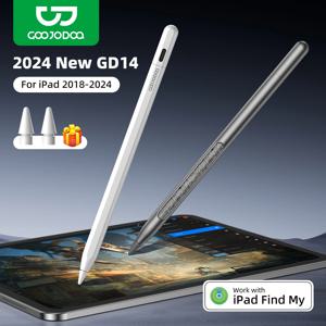 GOOJODOQ GD14 스타일러스 펜 Apple Pencil 2 iPad 연필 IPad 찾기 iPad Air6/5/4 iPad Pro 11 2018-2024 pro 13