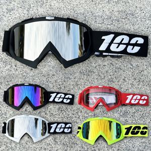 고품질 100 모토크로스 고글 ATV 보호 사이클링 레이싱 오토바이 안경 MTB 마스크 선글라스 방풍 스키 고글