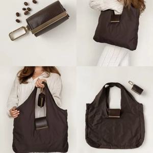 대용량 인스타일 키체인 수납 가방 친환경 쇼핑백 펜던트 액세서리 정리함 편리한 여행용