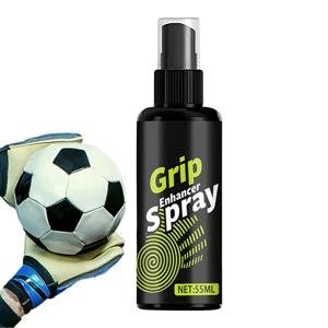55ml 골키퍼 장갑 스프레이 그립 미끄럼 방지 접착제 그립 스프레이 골키퍼 장갑 그립 스프레이 안전한 골키퍼 장갑 스프레이