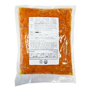 쉐프엠 저당 당근라페 1kg