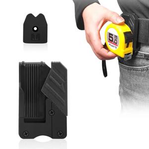 1Pc 퀵 릴리스 버클 해머 렌치 전동 공구 허리 벨트 주최자 후크 범용 테이프 측정 행거 벨트 홀더 클립