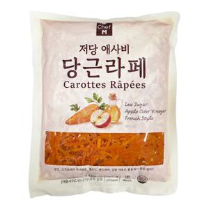 쉐프엠 저당 애사비 당근라페 500g